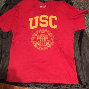 USC crew neck t-shirt